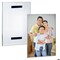 Azar Displays Clear Acrylic 11'' x 14'' Magnetic U-Frame, 2PK 129946-GS-2PK - alternate 1